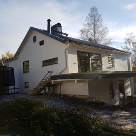 Tillbyggnad och totalrenovering i Saltsjö-Duvnäs